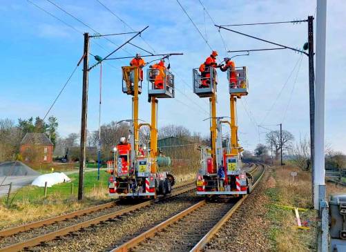 4 Axe - Modernisation de la maintenance des caténaires SNCF
